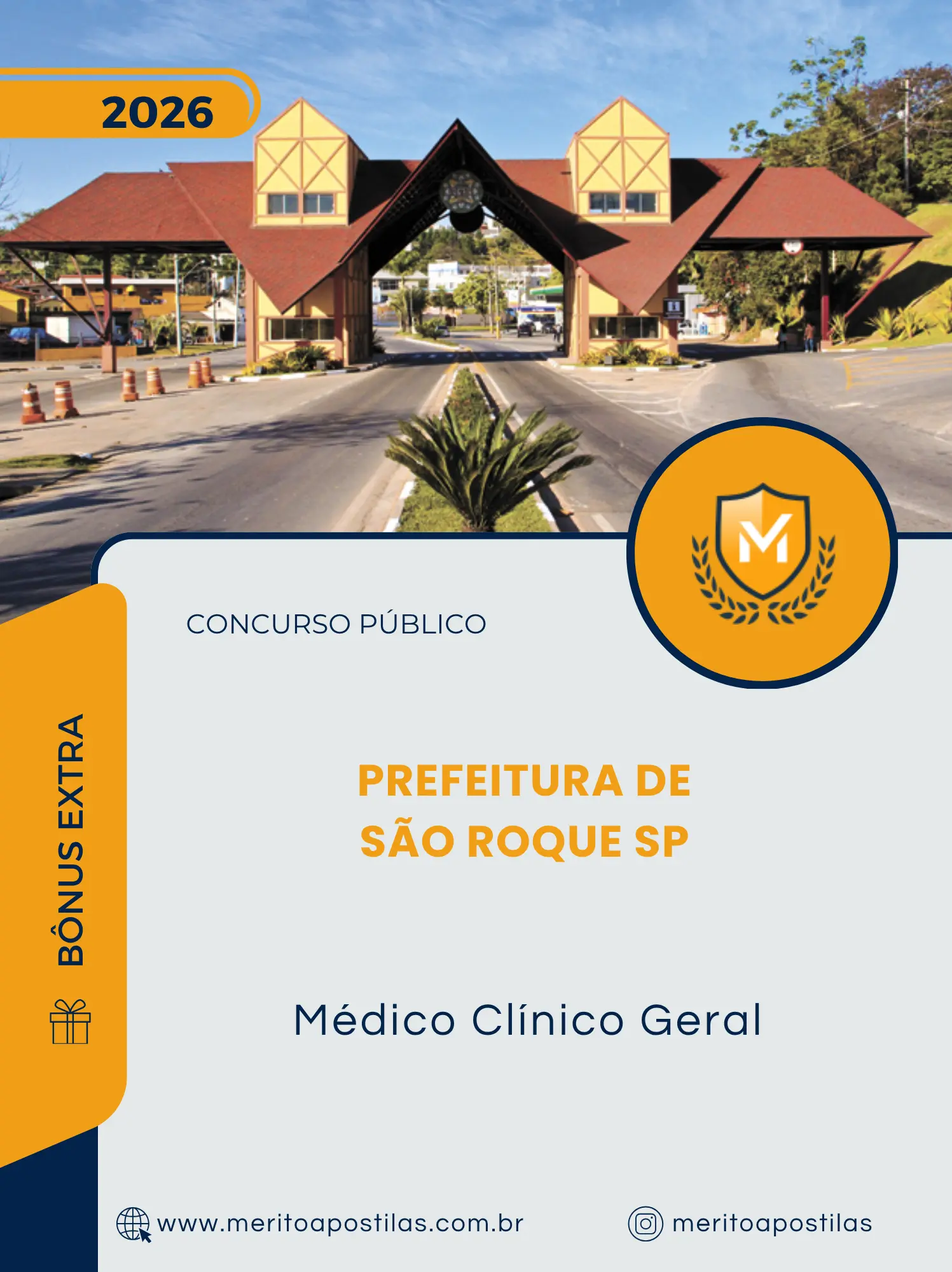 Apostila Médico Clínico Geral Prefeitura de São Roque SP 2026