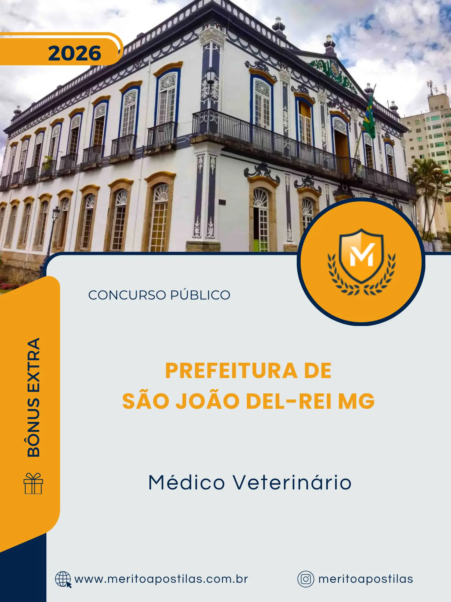 Apostila Médico Veterinário Prefeitura de São João del Rei MG 2026