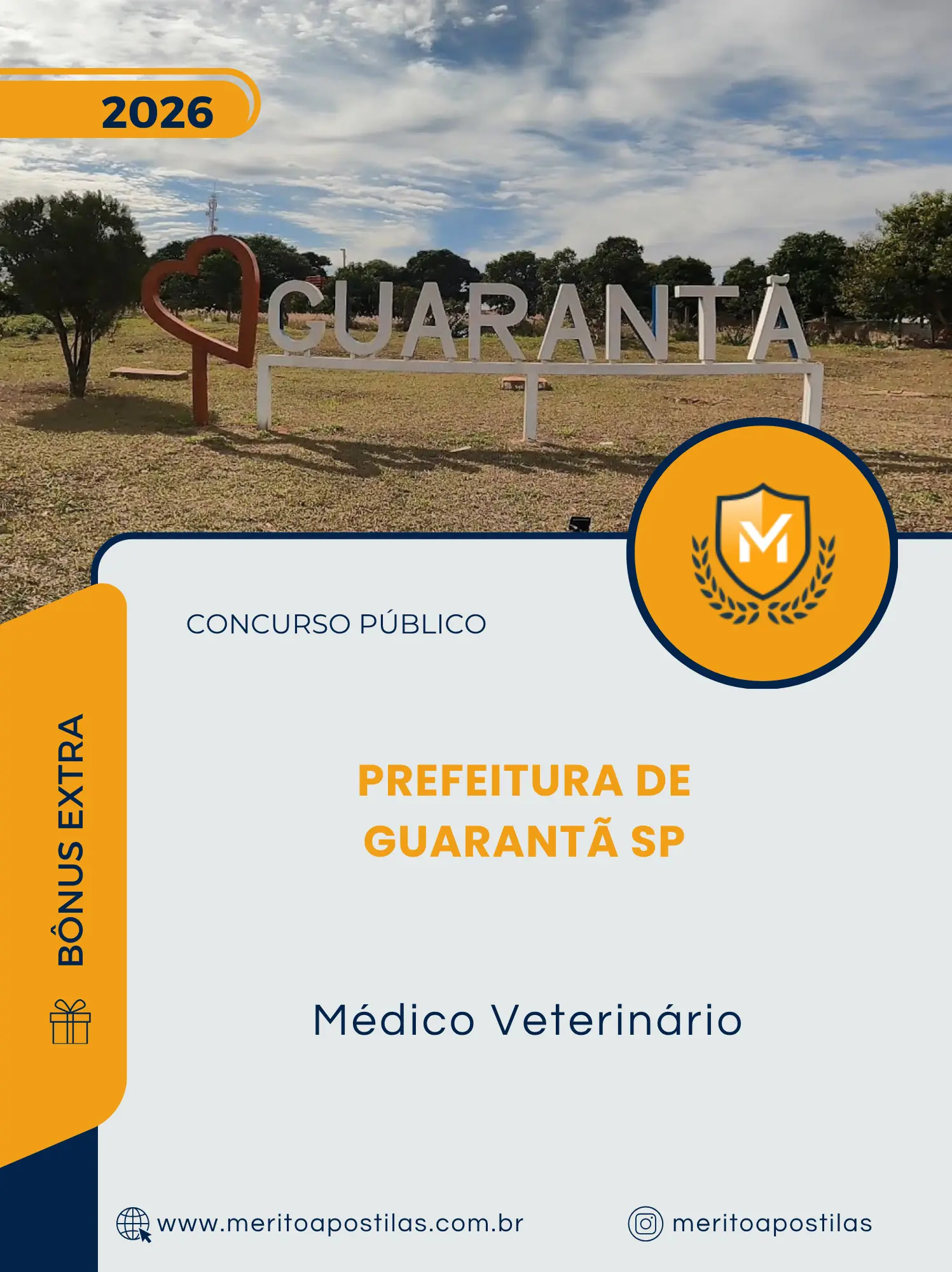 Apostila Médico Veterinário Prefeitura de Guarantã SP 2026