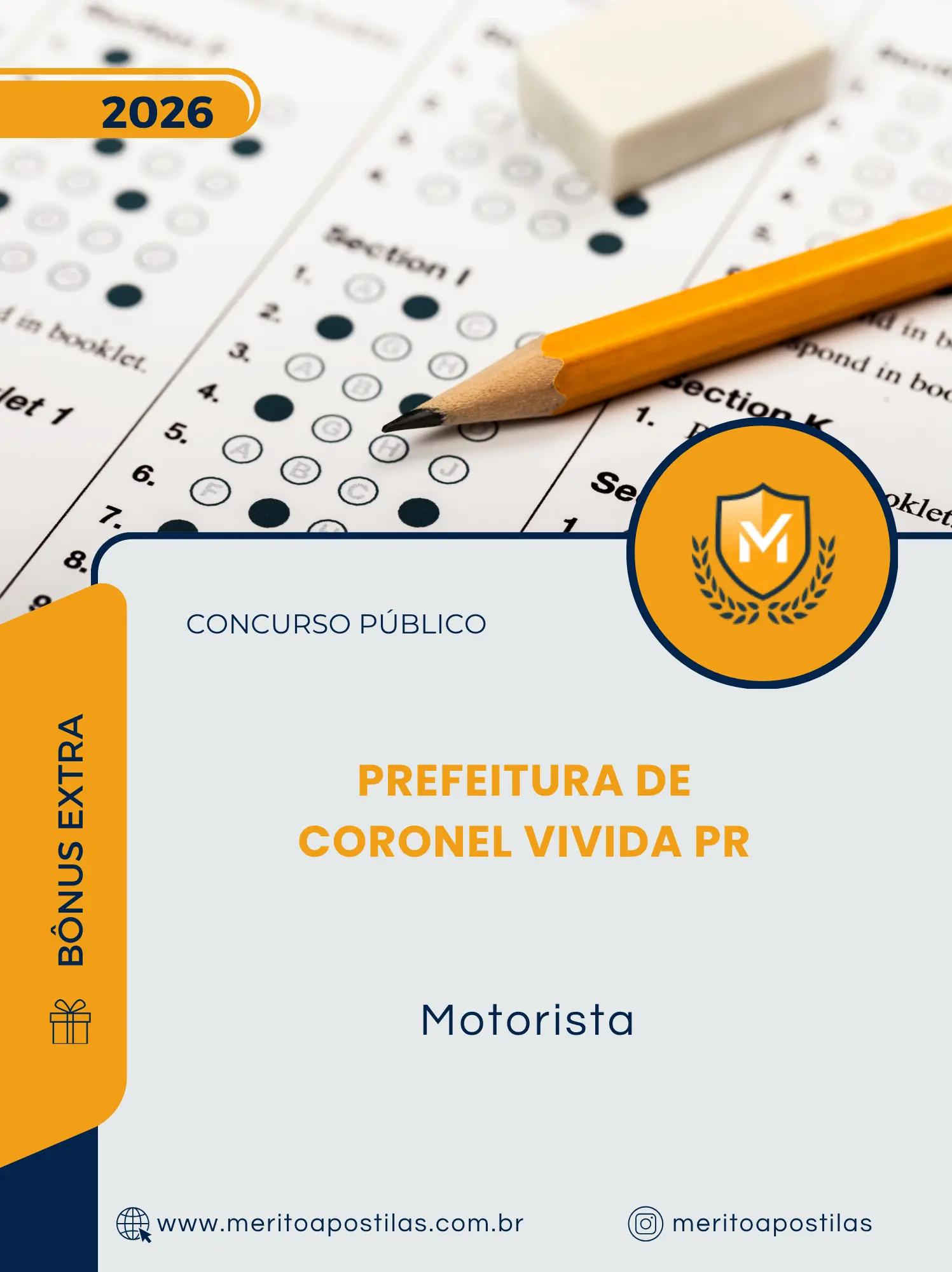 Apostila Motorista Prefeitura de Coronel Vivida PR 2026