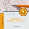 Apostila Motorista Prefeitura de Pedrinhas Paulista SP 2026
