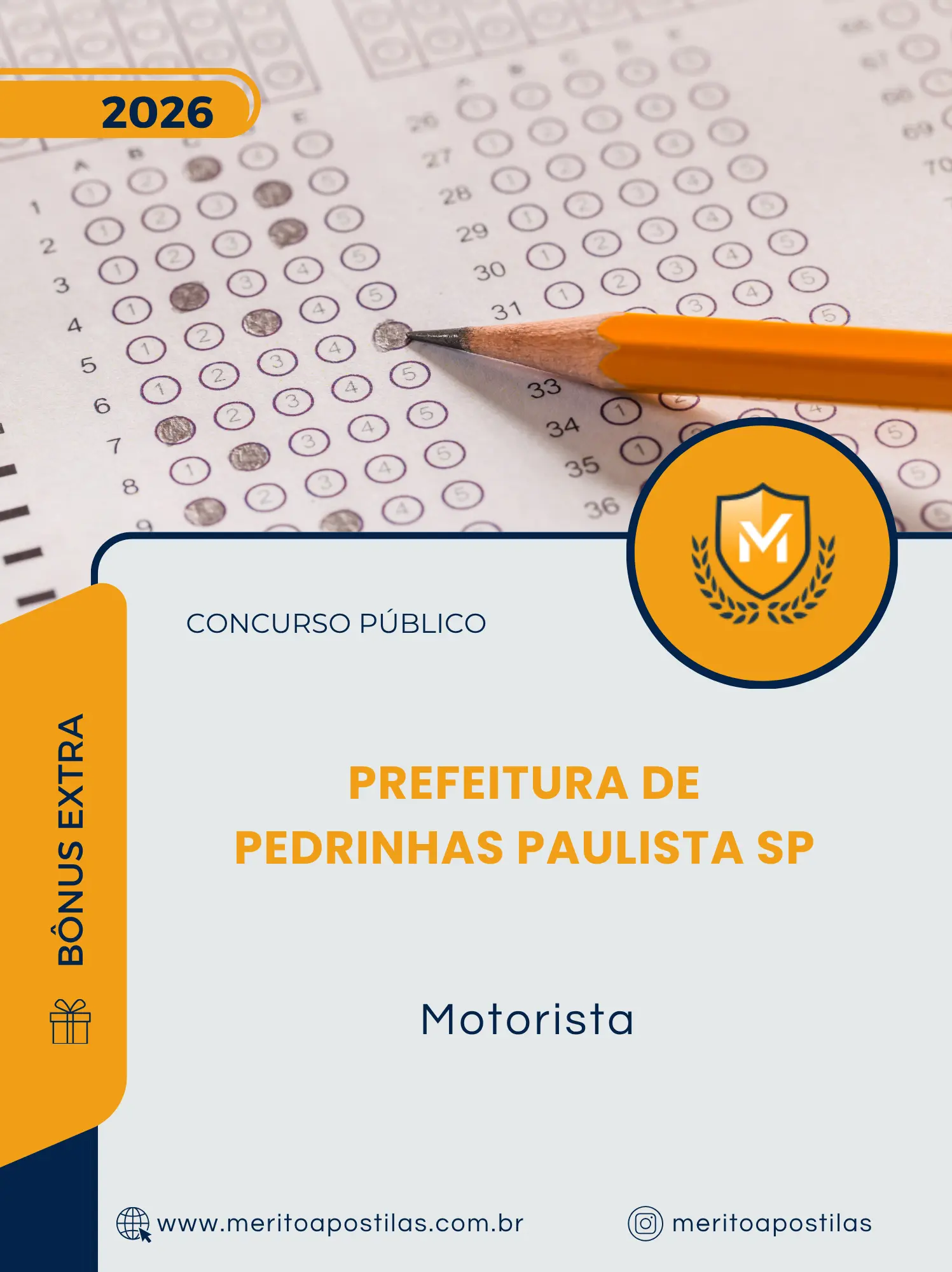 Apostila Motorista Prefeitura de Pedrinhas Paulista SP 2026