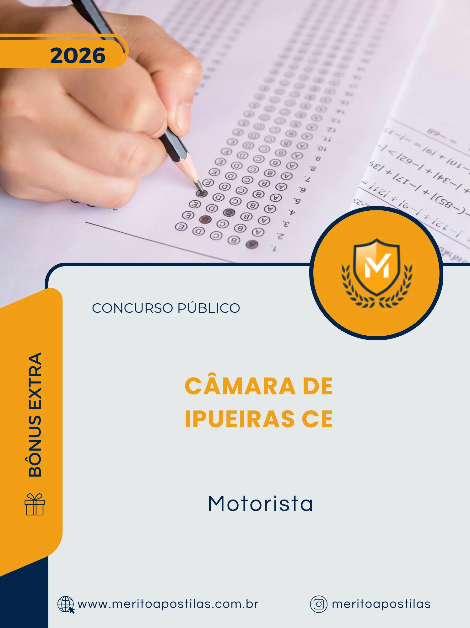 Apostila Motorista Câmara de Ipueiras CE 2026