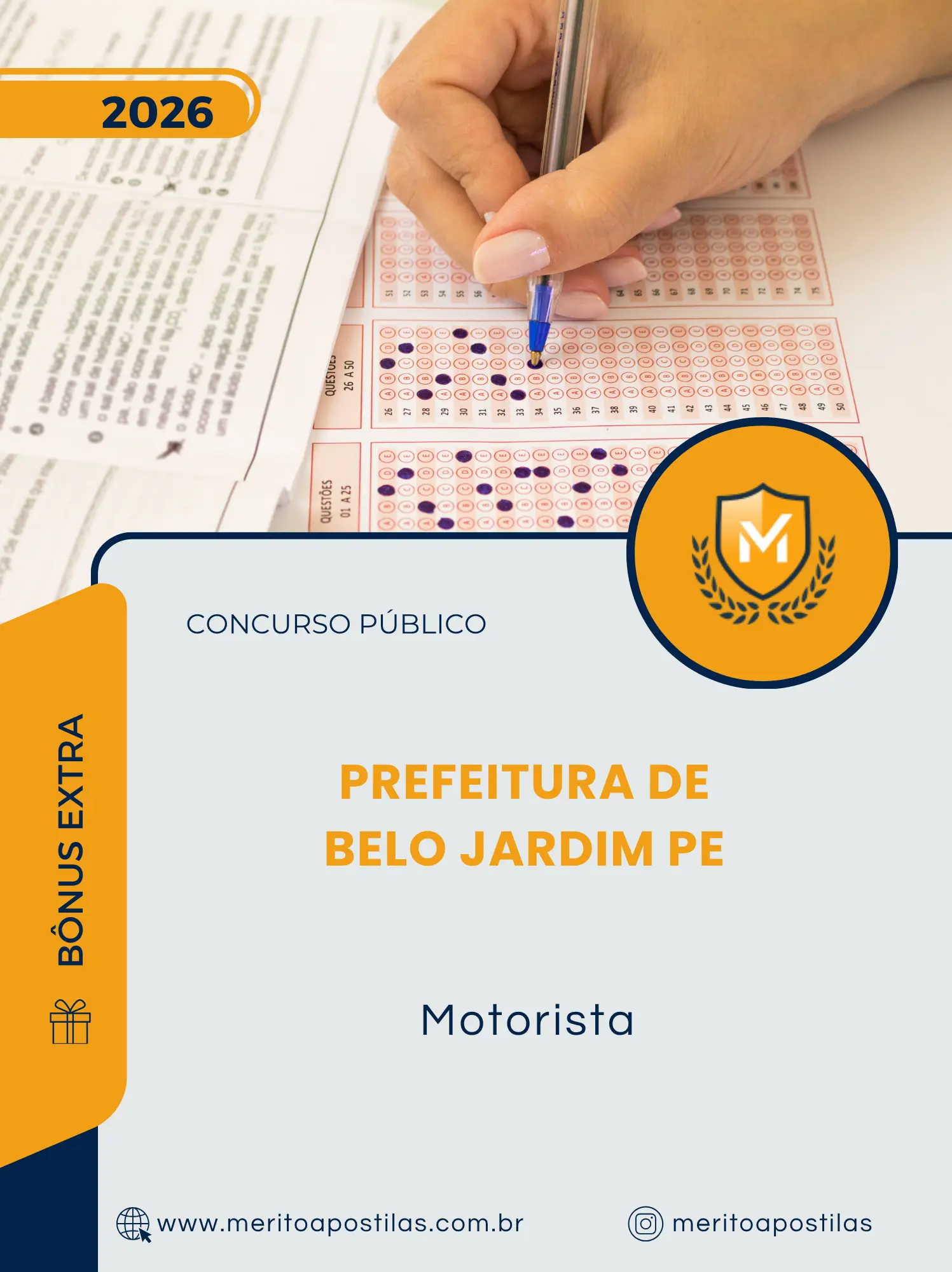 Apostila Motorista Prefeitura de Belo Jardim PE 2026