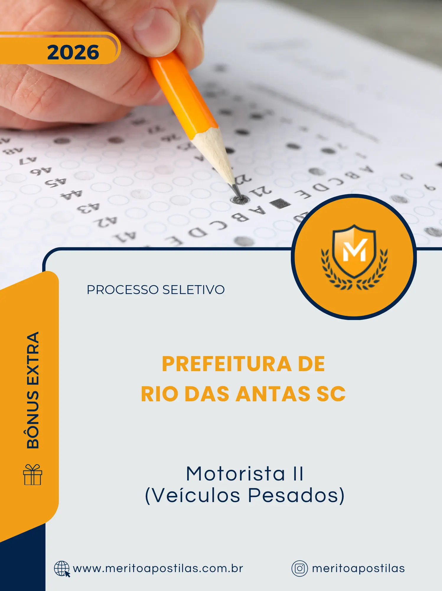 Apostila Motorista II Veículos Pesados Prefeitura de Rio das Antas SC 2026