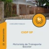 Apostila Motorista de Transporte Escolar Concurso Público CIOP SP 2026