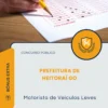 Apostila Motorista de Veículos Leves Prefeitura de Heitoraí GO 2026