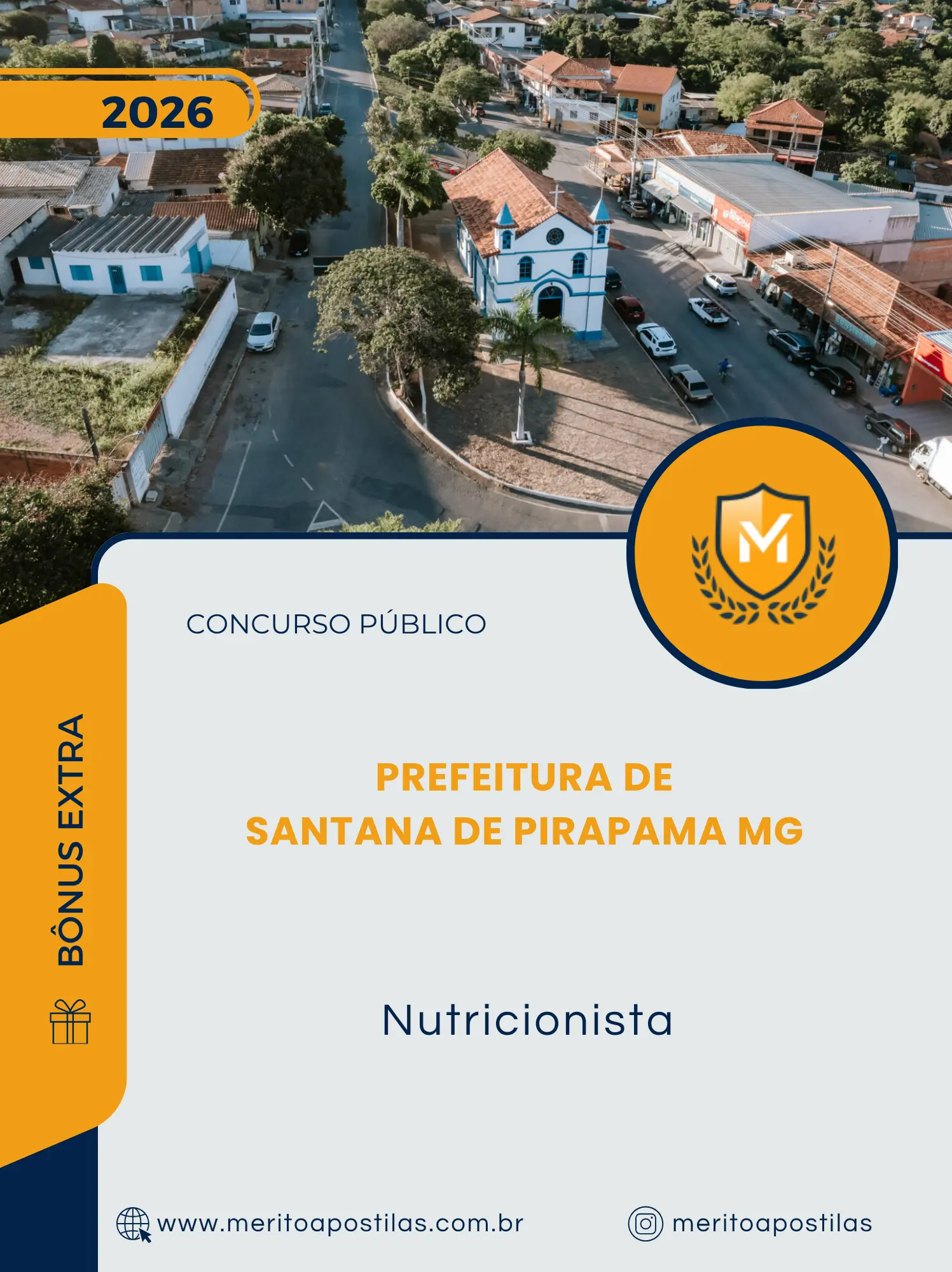 Apostila Nutricionista Prefeitura de Santana de Pirapama MG 2026