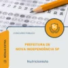 Apostila Nutricionista Prefeitura de Nova Independência SP 2026