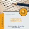 Apostila Nutricionista Área Da Educação Prefeitura de Terra Nova PE 2026