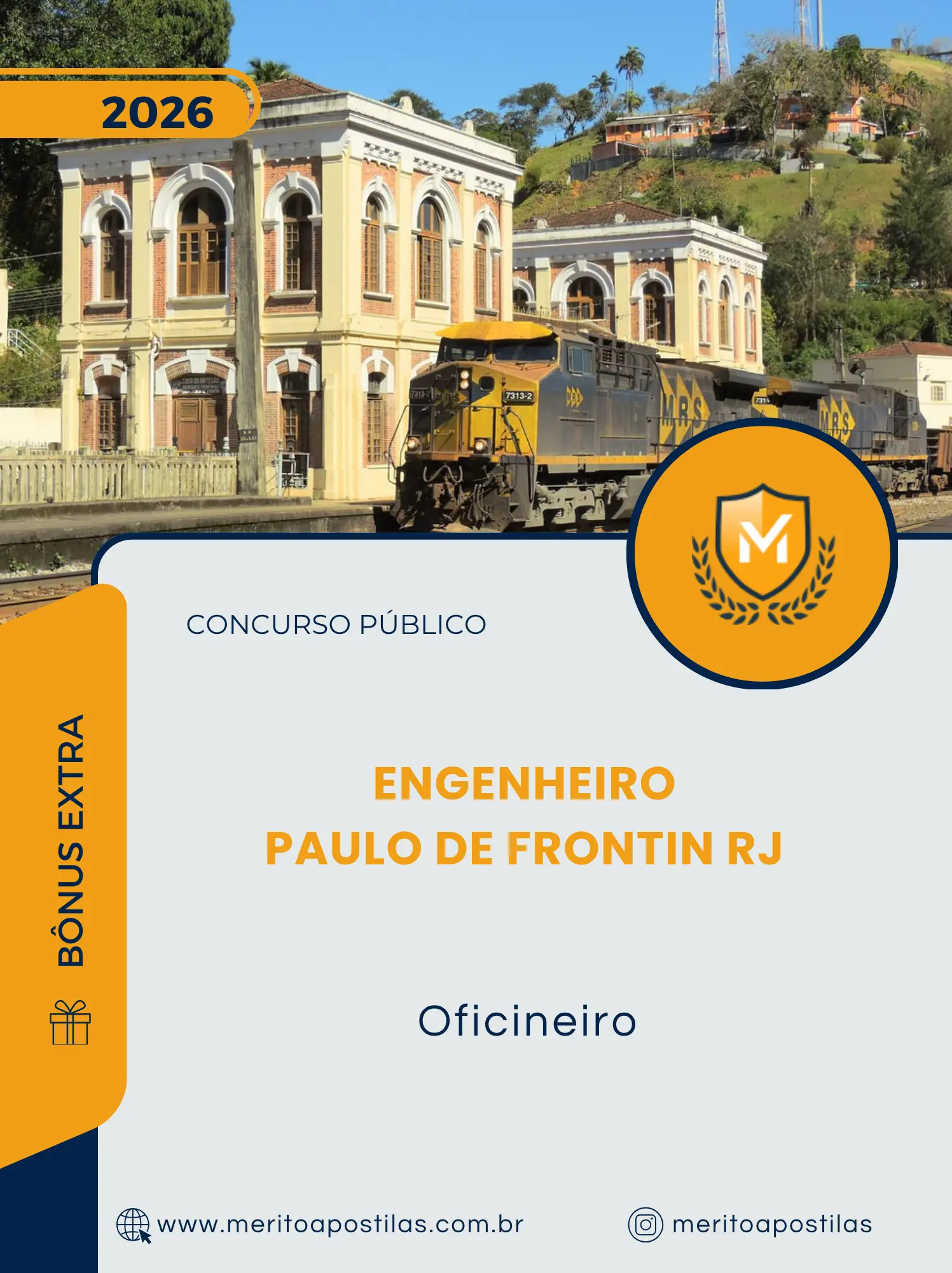 Apostila Oficineiro Prefeitura de Engenheiro Paulo de Frontin RJ 2026
