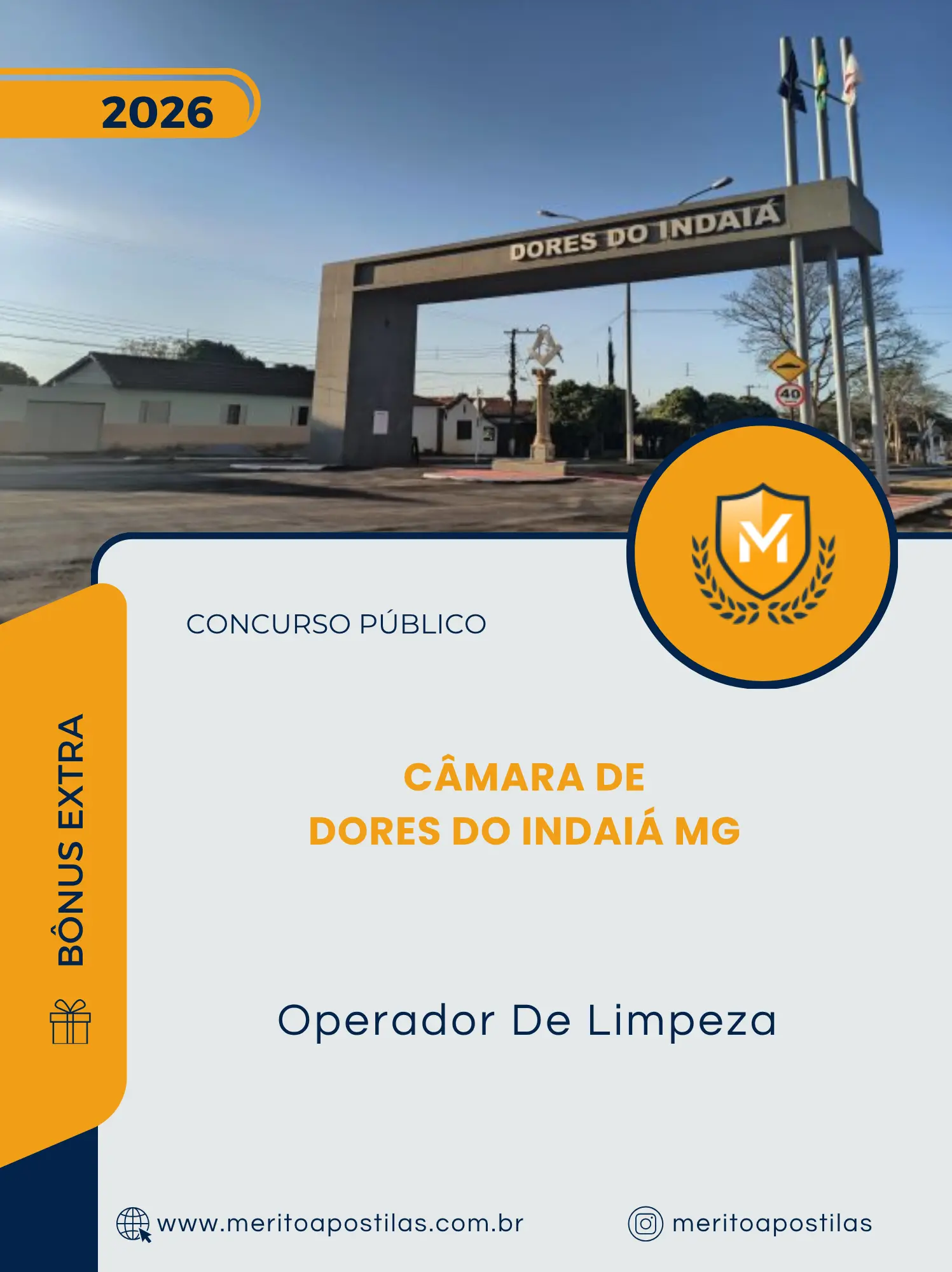 Apostila Operador De Limpeza Câmara de Dores do Indaiá MG 2026