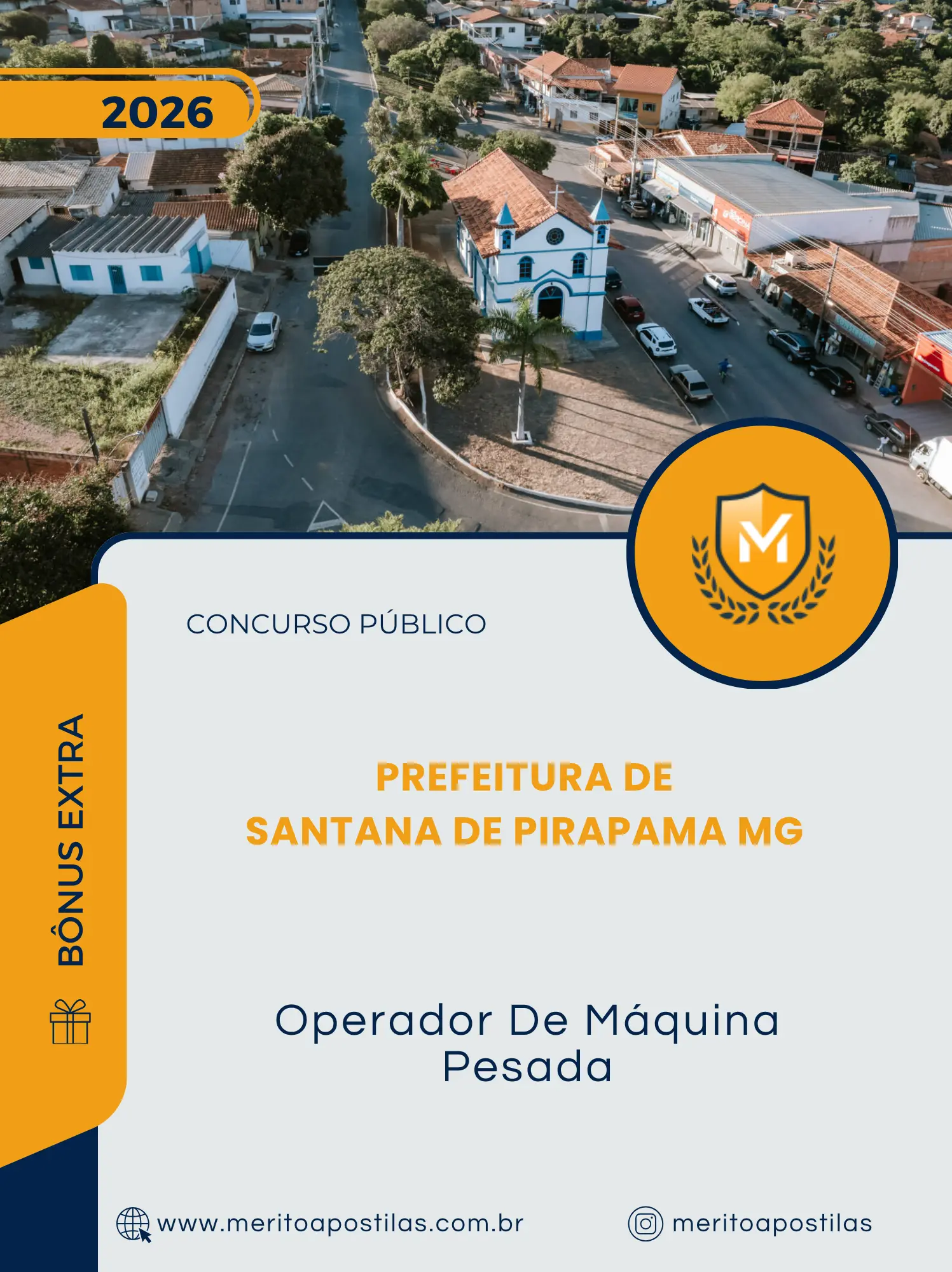 Apostila Operador De Máquina Pesada Prefeitura de Santana de Pirapama MG 2026