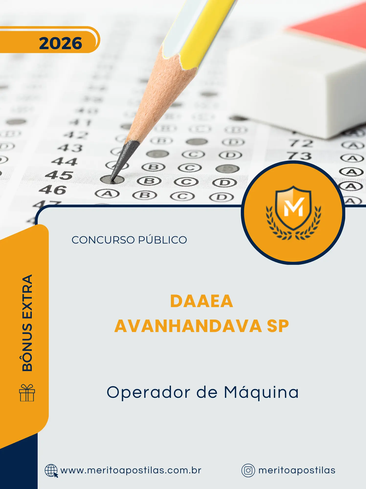 Apostila Operador de Máquina Concurso Público DAAEA de Avanhandava SP 2026