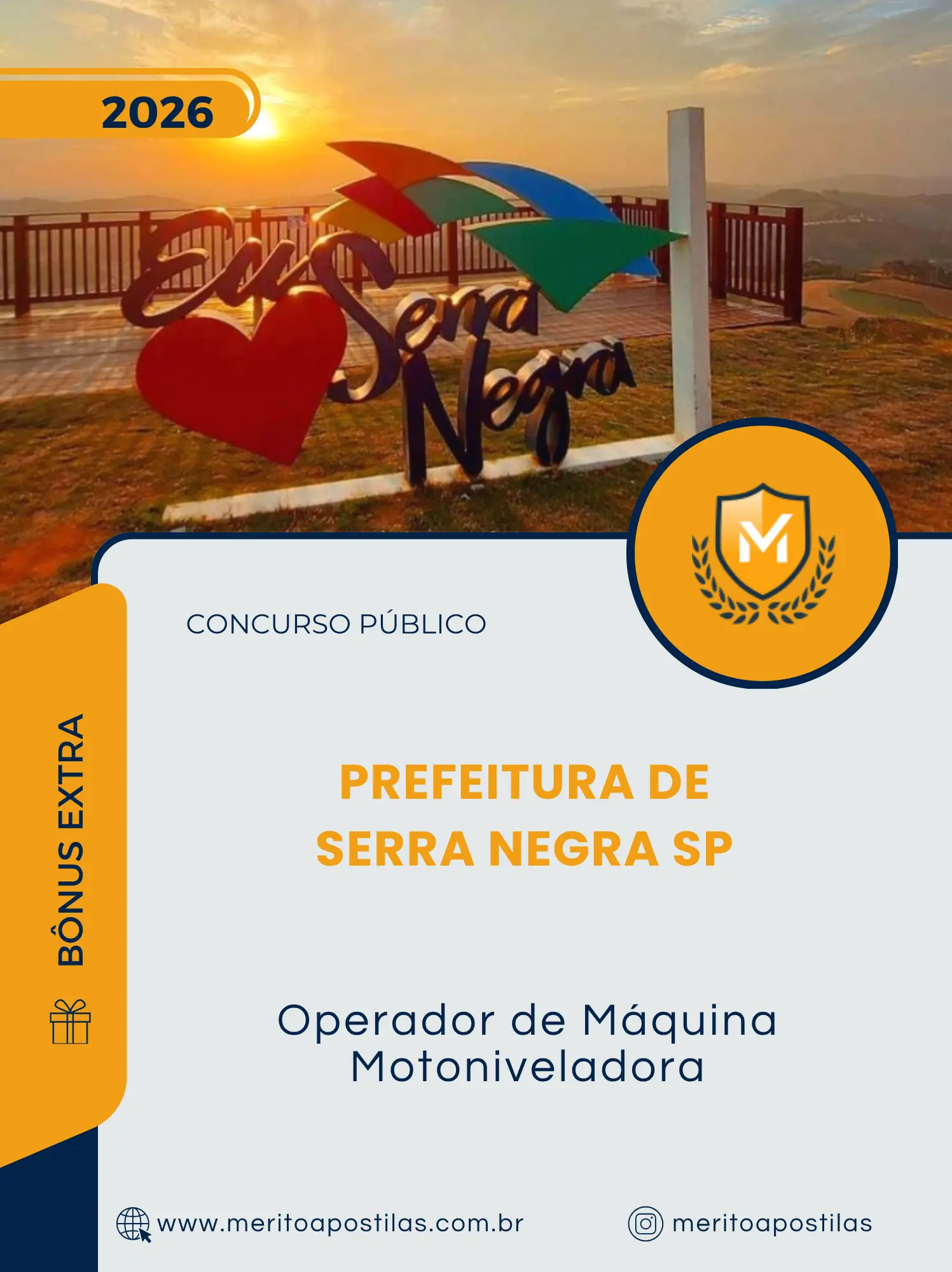 Apostila Operador de Máquina Motoniveladora Prefeitura de Serra Negra SP 2026