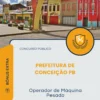 Apostila Operador de Máquina Pesada Prefeitura de Conceição PB 2026