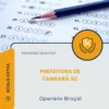 Apostila Operário Braçal Prefeitura de Tangará SC 2026