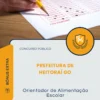 Apostila Orientador de Alimentação Escolar Prefeitura de Heitoraí GO 2026