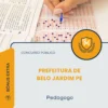 Apostila Pedagogo Prefeitura de Belo Jardim PE 2026