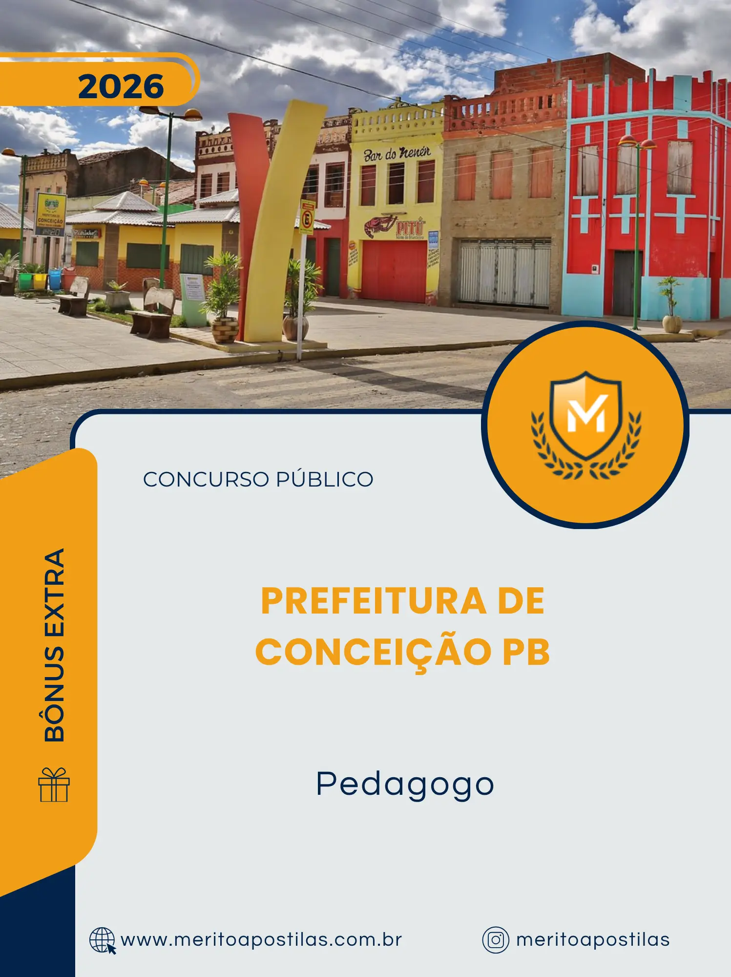 Apostila Pedagogo Prefeitura de Conceição PB 2026