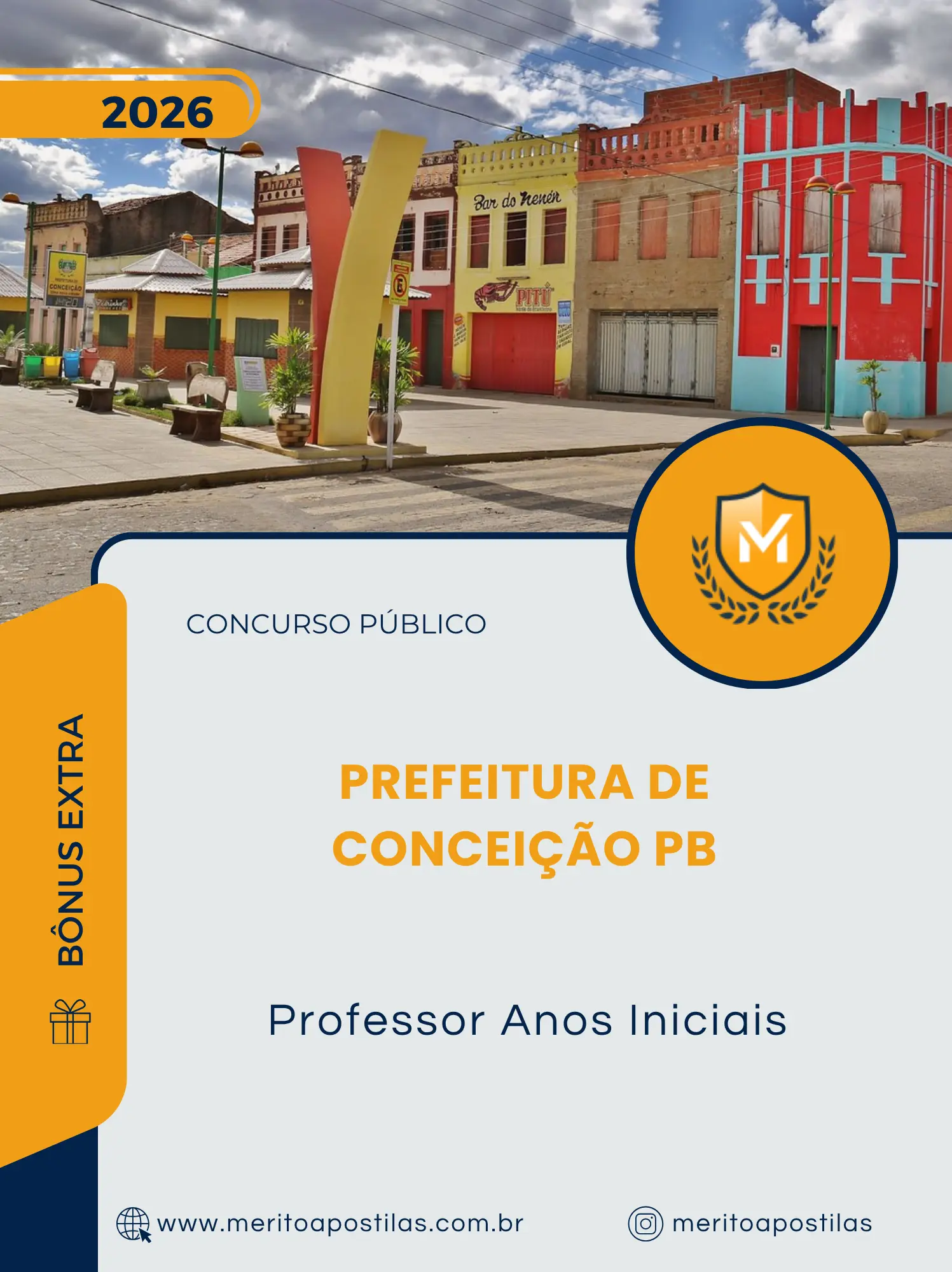 Apostila Professor Anos Iniciais Prefeitura de Conceição PB 2026