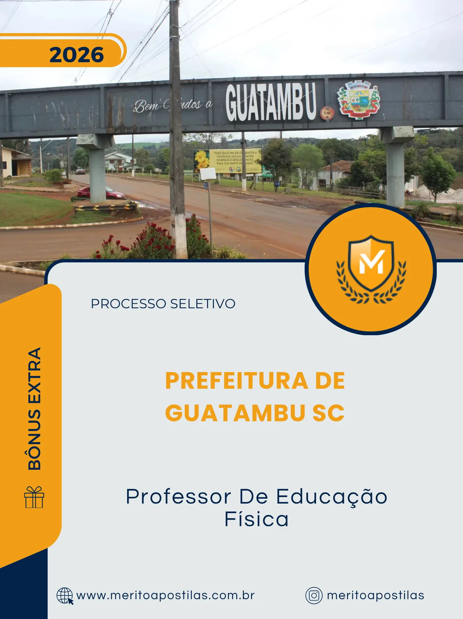 Apostila Professor De Educação Física Prefeitura de Guatambu SC 2026