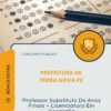 Apostila Professor Substituto De Anos Finais Licenciatura Em Geografia Prefeitura de Terra Nova PE 2026