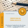 Apostila Professor Substituto De Anos Finais Licenciatura Em História Prefeitura de Terra Nova PE 2026