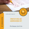 Apostila Professor de Arte Prefeitura de Andradina SP 2026