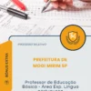 Apostila Professor de Educação Básica Área Esp Língua Portuguesa Prefeitura de Mogi Mirim SP 2026