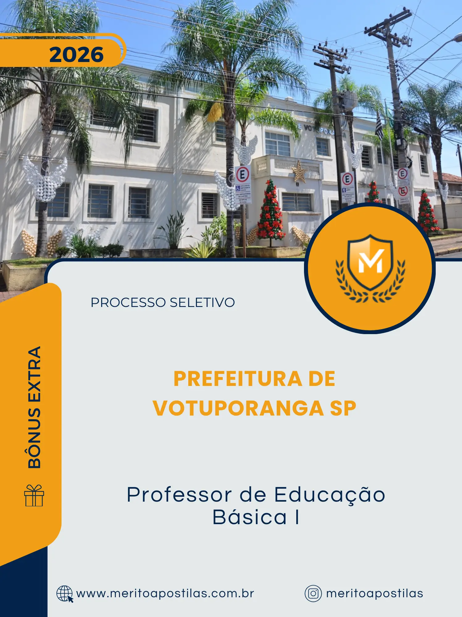 Apostila Professor de Educação Básica I Prefeitura de Votuporanga SP 2026