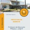 Apostila Professor de Educação Básica II Língua Portuguesa Prefeitura de Bariri SP 2026