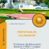 Apostila Professor de Educação Básica II PEB II Língua Portuguesa Prefeitura de Cajamar SP 2026
