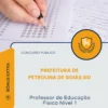 Apostila Professor de Educação Física Nível 1 Prefeitura de Petrolina de Goiás GO 2026