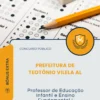 Apostila Professor de Educação Infantil e Ensino Fundamental I Prefeitura de Teotônio Vilela AL 2026