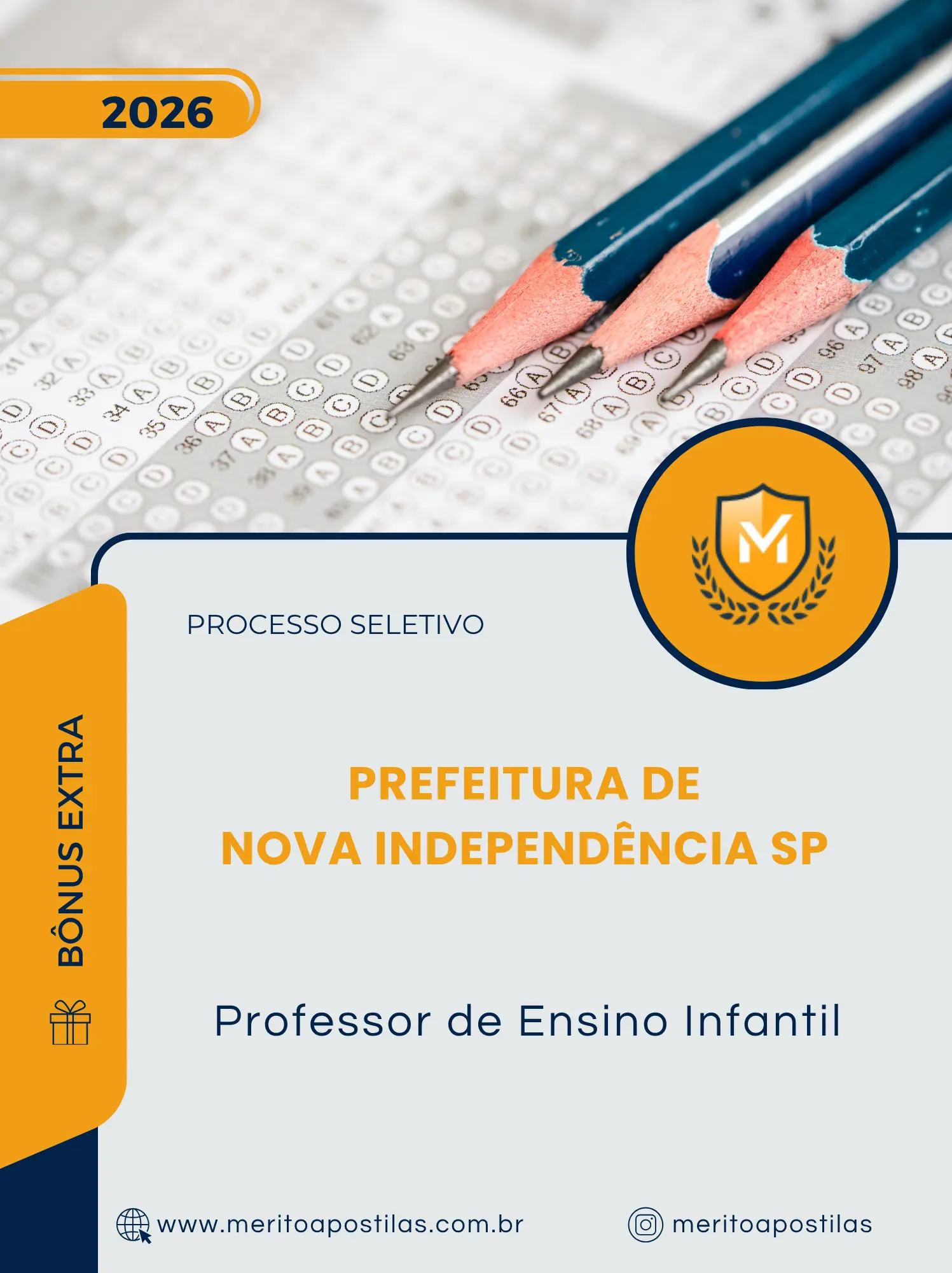 Apostila Professor de Ensino Infantil Prefeitura de Nova Independência SP 2026