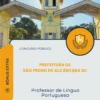 Apostila Professor de Língua Portuguesa Prefeitura de São Pedro de Alcântara SC 2026
