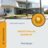 Apostila Psicólogo Prefeitura de Bariri SP 2026
