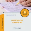 Apostila Psicólogo Prefeitura de Formiga MG 2026