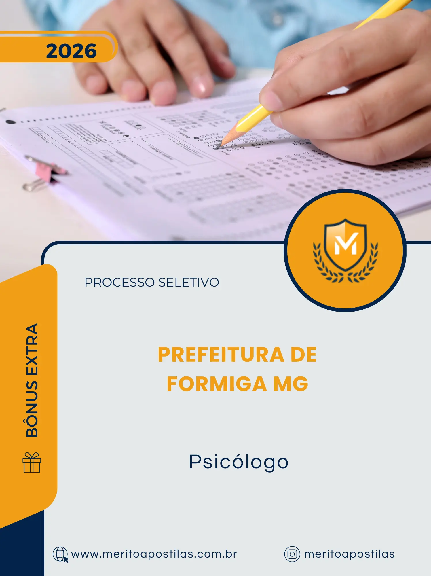 Apostila Psicólogo Prefeitura de Formiga MG 2026