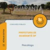Apostila Psicólogo Prefeitura de Guarantã SP 2026