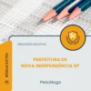 Apostila Psicólogo Prefeitura de Nova Independência SP 2026