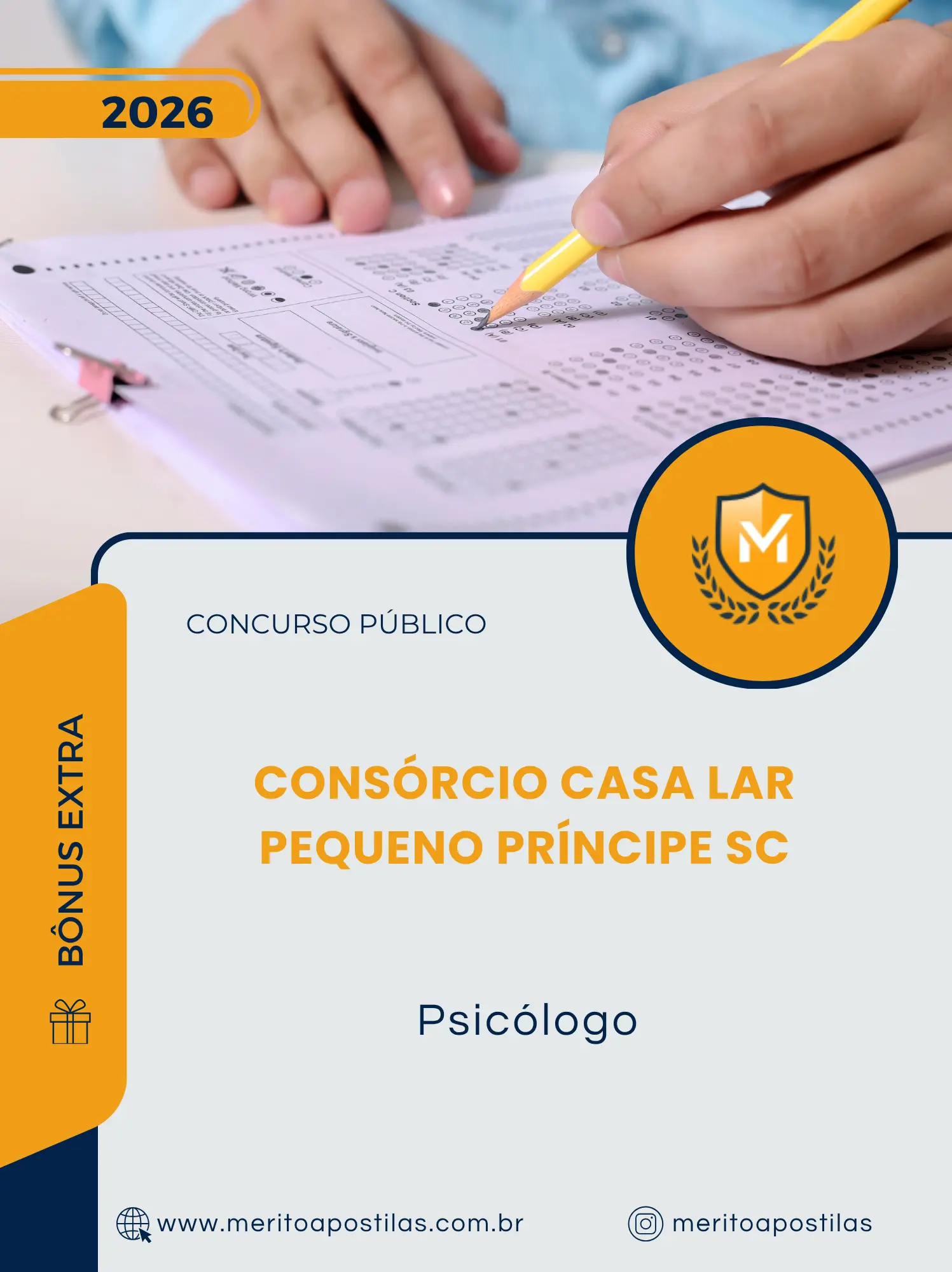 Apostila Psicólogo Consórcio Casa Lar Pequeno Príncipe SC 2026