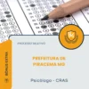 Apostila Psicólogo CRAS Prefeitura de Piracema MG 2026
