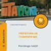Apostila Psicólogo NASF Prefeitura de Itamonte MG 2026