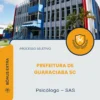 Apostila Psicólogo SAS Prefeitura de Guaraciaba SC 2026