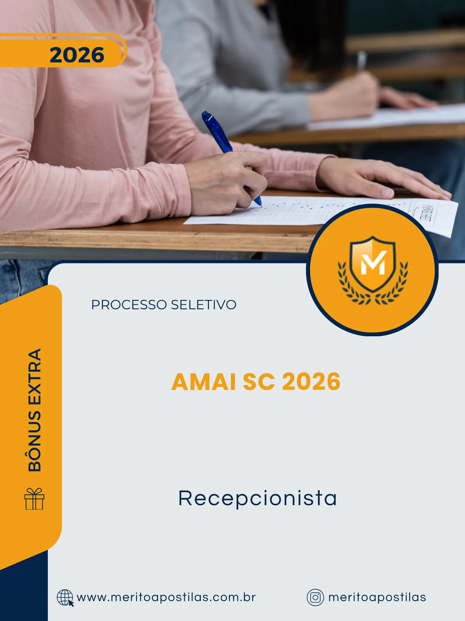 Apostila Recepcionista Processo Seletivo AMAI SC 2026