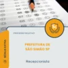 Apostila Recepcionista Prefeitura de São Simão SP 2026