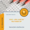 Apostila Secretário de Escola Concurso Público FEUC - São José do Rio Pardo SP 2026
