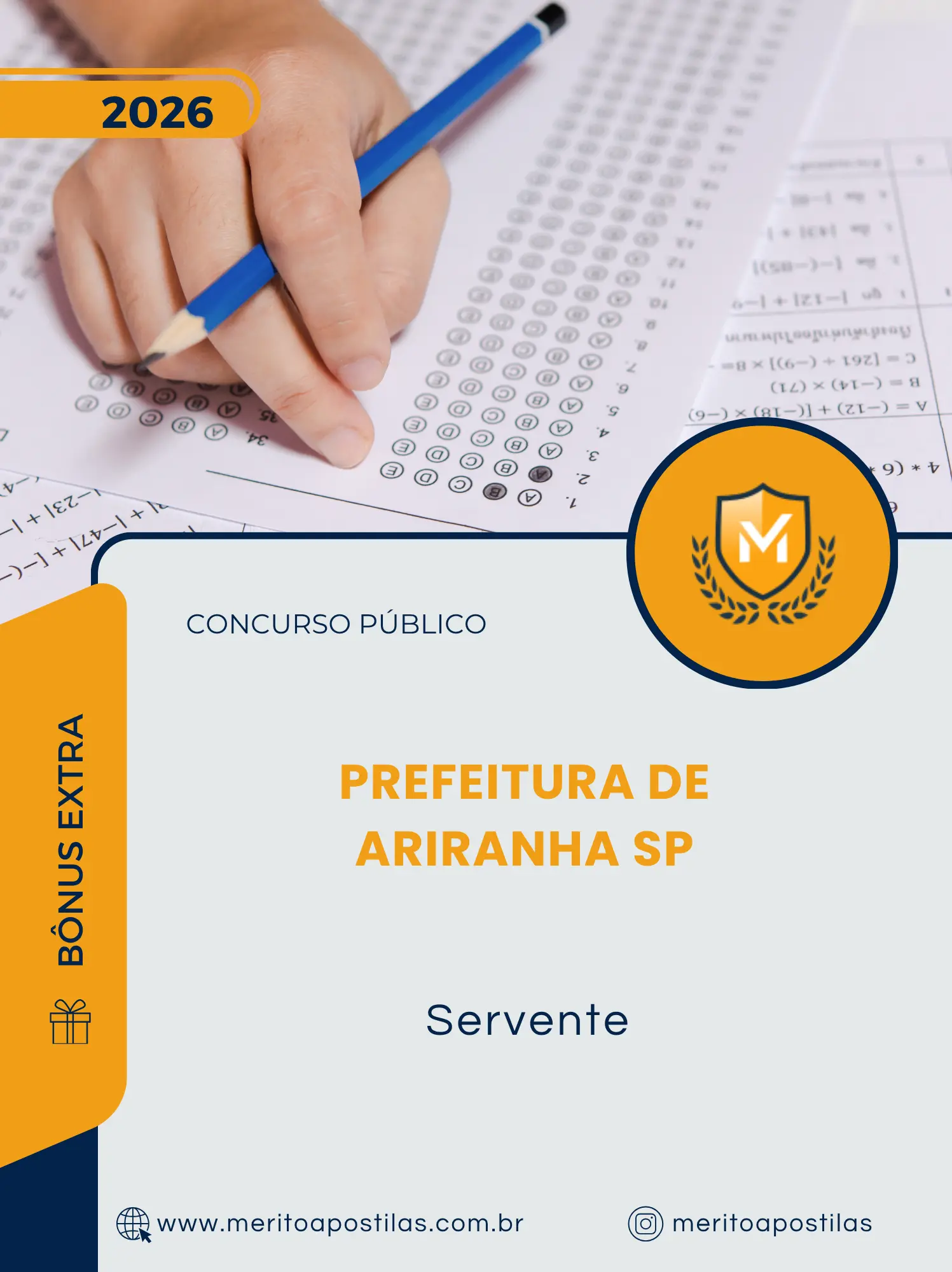 Apostila Servente Prefeitura de Ariranha SP 2026